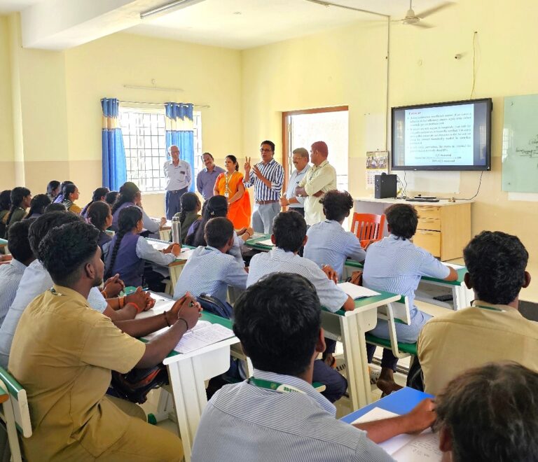 The Dean of Agricultural Engineering visited PAC, Vellore