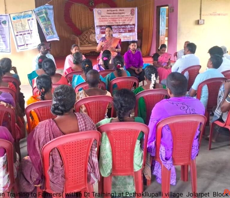 District-Level Farmer’s Training on “Millets Crop Production”