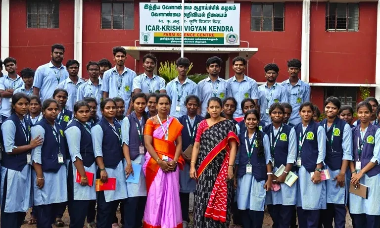 Exposure Visit to KVK – Seed Hub & Oilseed Research Station, Thindivanam