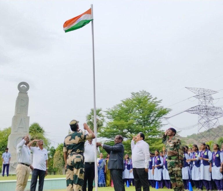 80th Independence Day Celebration at Palar Agricultural College
